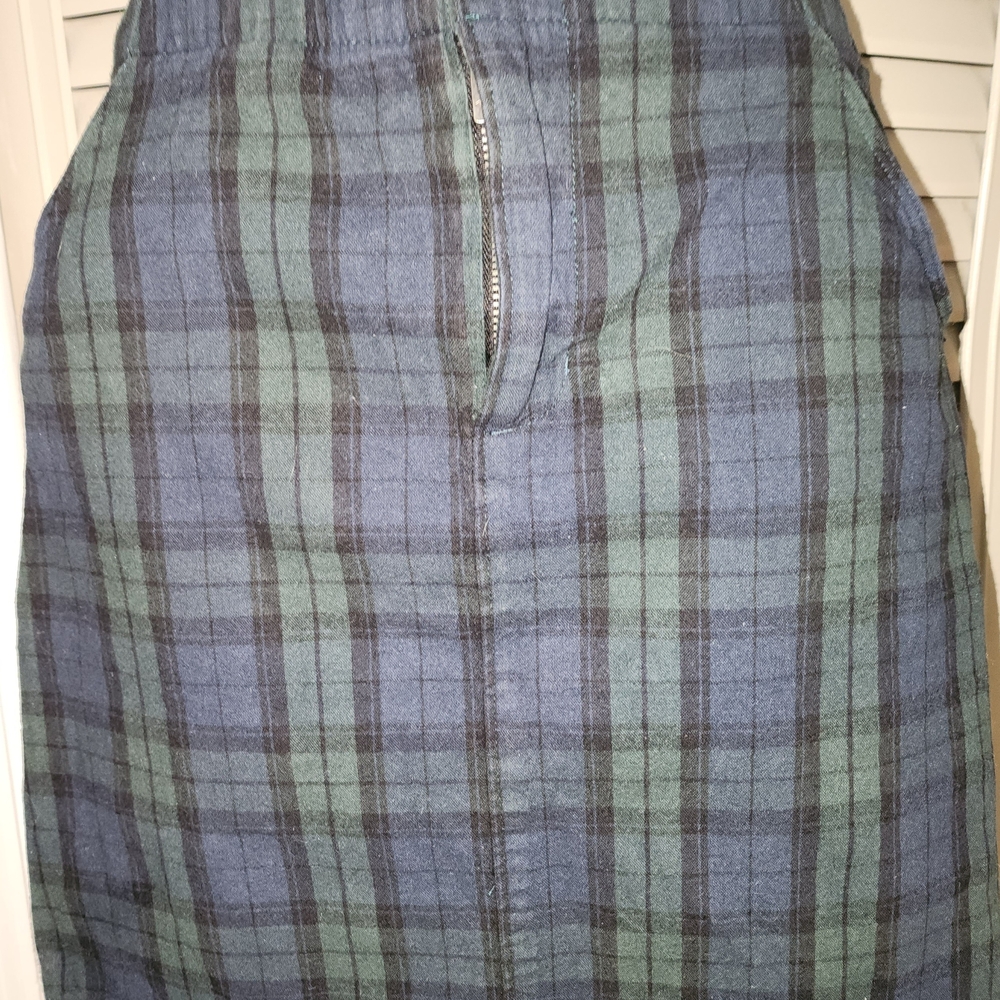 Hollister Blue Plaid Skirt
